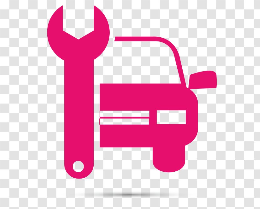 Car Automobile Repair Shop Motor Vehicle Service Maintenance Auto Mechanic - Magenta Transparent PNG
