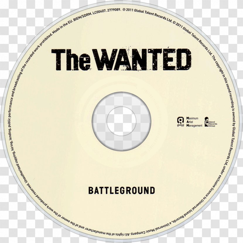 Compact Disc The Wanted Glad You Came Label Sticker - Battlegrounds Transparent PNG