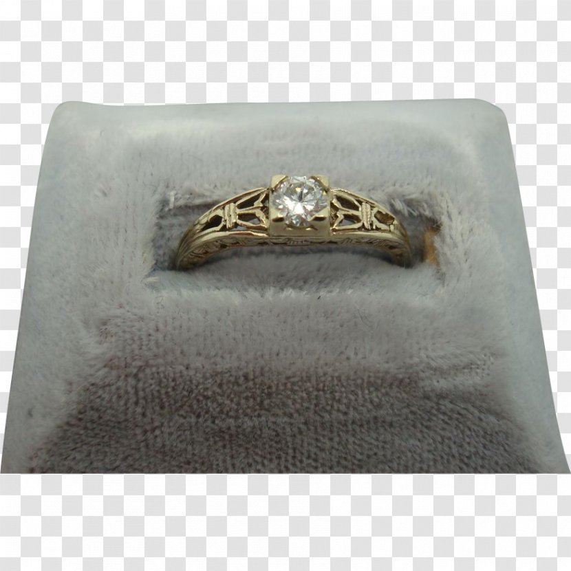 Ring Gold Silver Diamond Carat - Rectangle Transparent PNG