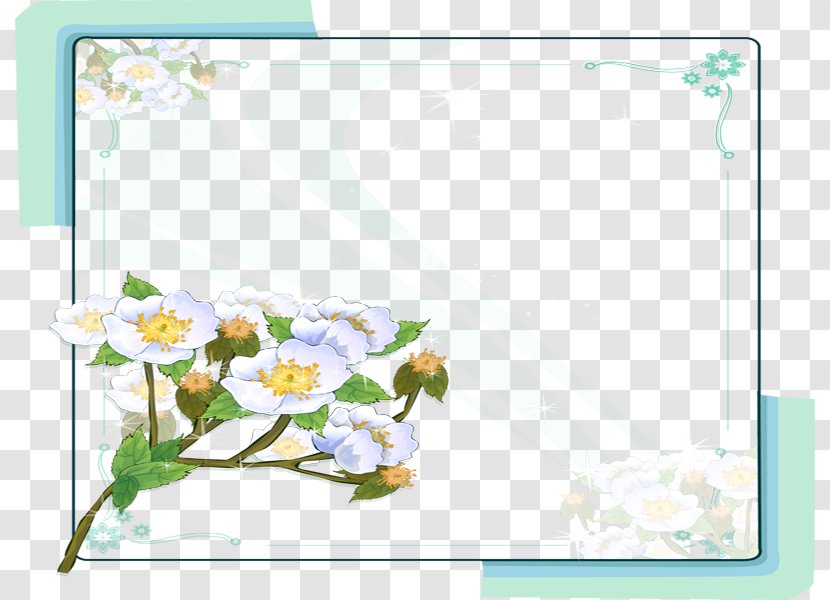 Floral Design PhotoScape Picture Frames GIMP - Adibide - Wv Transparent PNG