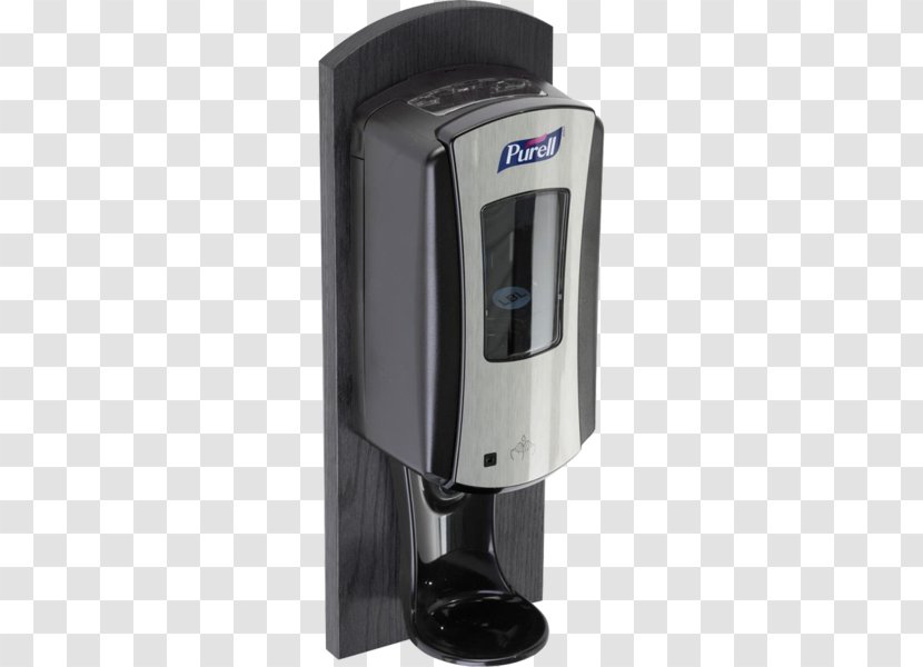 Hand Sanitizer Purell Automatic Soap Dispenser - Gojo Industries - Wood Board Transparent PNG
