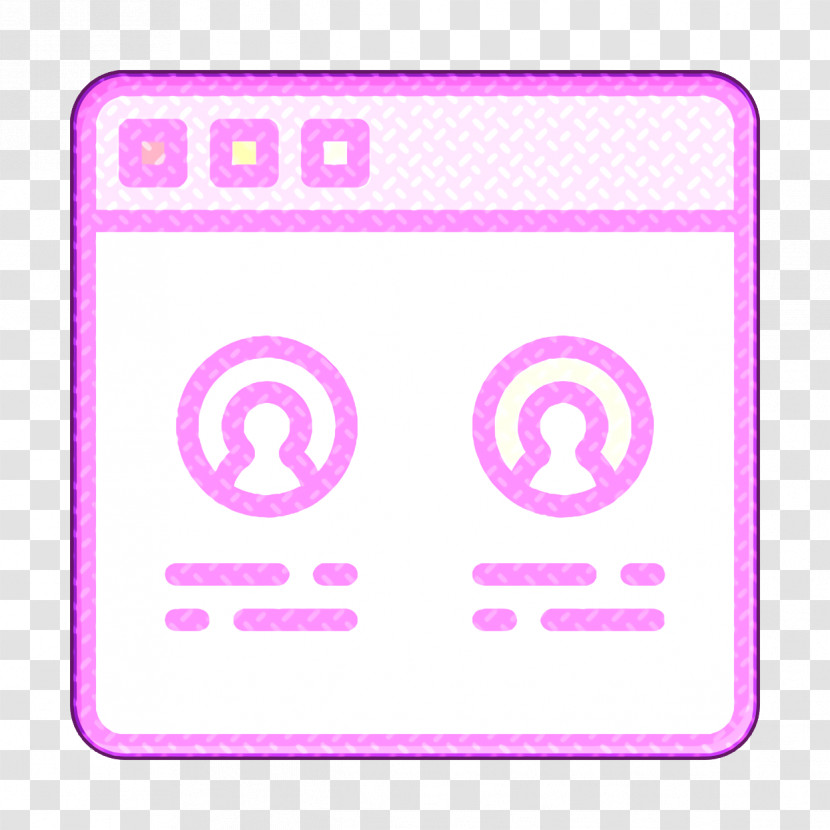 User Interface Vol 3 Icon Window Icon Testimonial Icon Transparent PNG