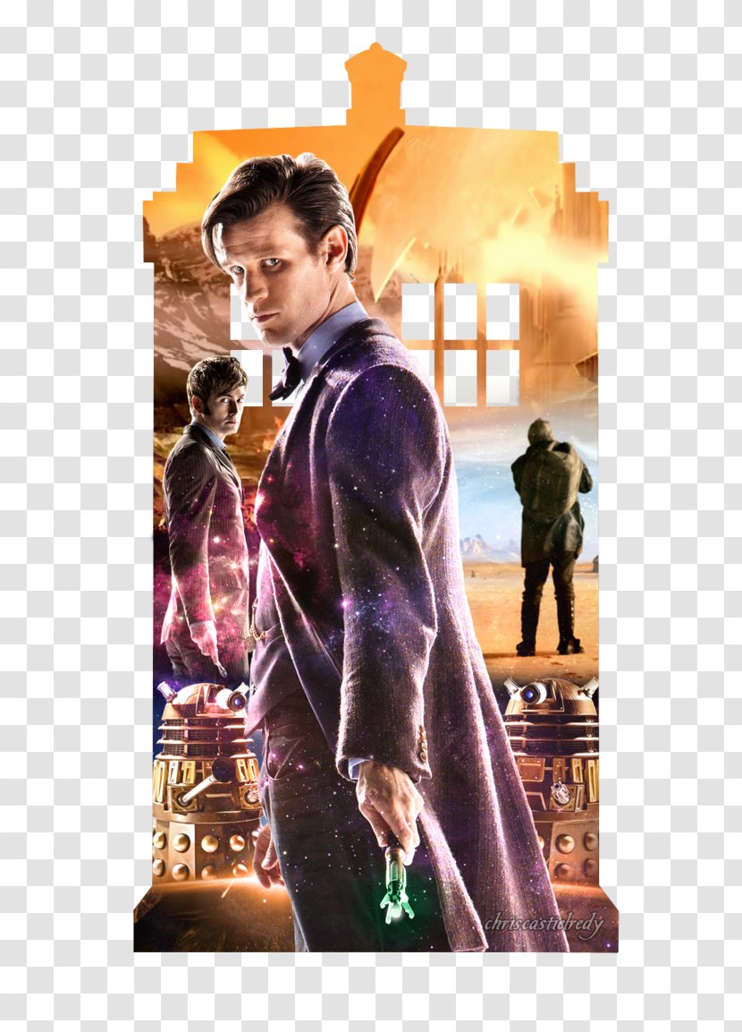 Doctor Who The Three Doctors Hardcover Cardboard Outerwear - House Of Medici - Poster Transparent PNG