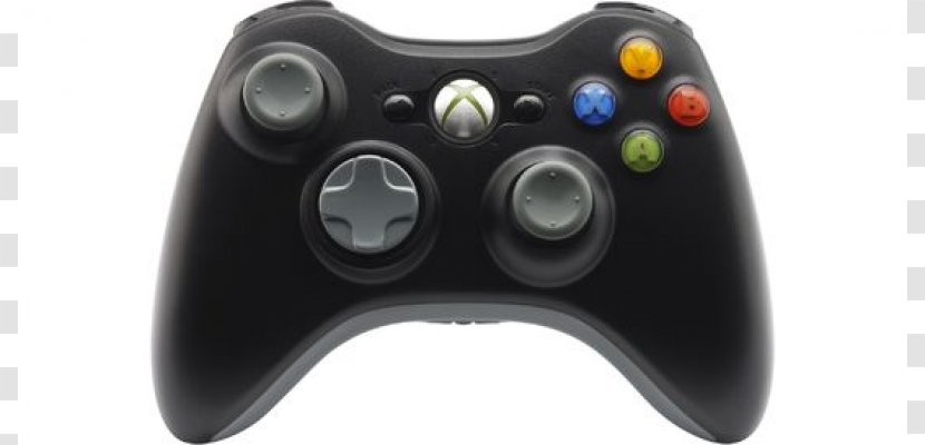 Black Xbox 360 Controller Wii U One - Game - Photos Transparent PNG