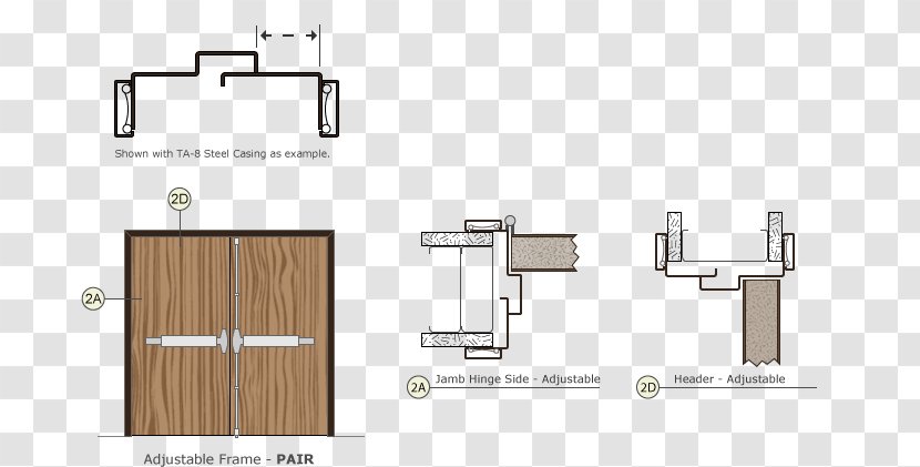 Door Handle Product Design Line Angle Furniture - Rectangle - Drawing Transparent PNG