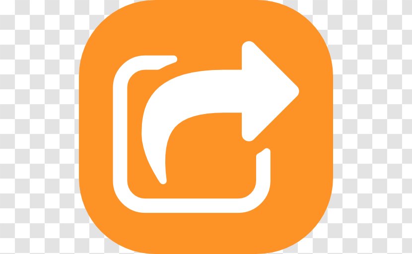 Share Icon Vector Graphics World Wide Web Computer Software - Orange - Brand Transparent PNG