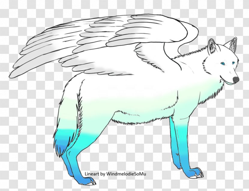 /m/02csf Bear Line Art Drawing Illustration - Dog Like Mammal - Winged Wolf Drawings DeviantART Transparent PNG