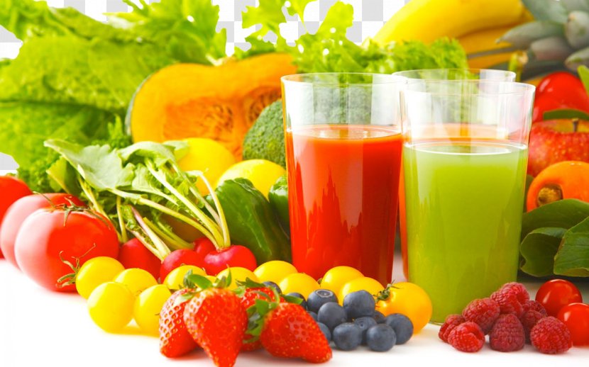 Smoothie Drinking Health Eating - Fruit - A Variety Of Vegetables Juice Transparent PNG