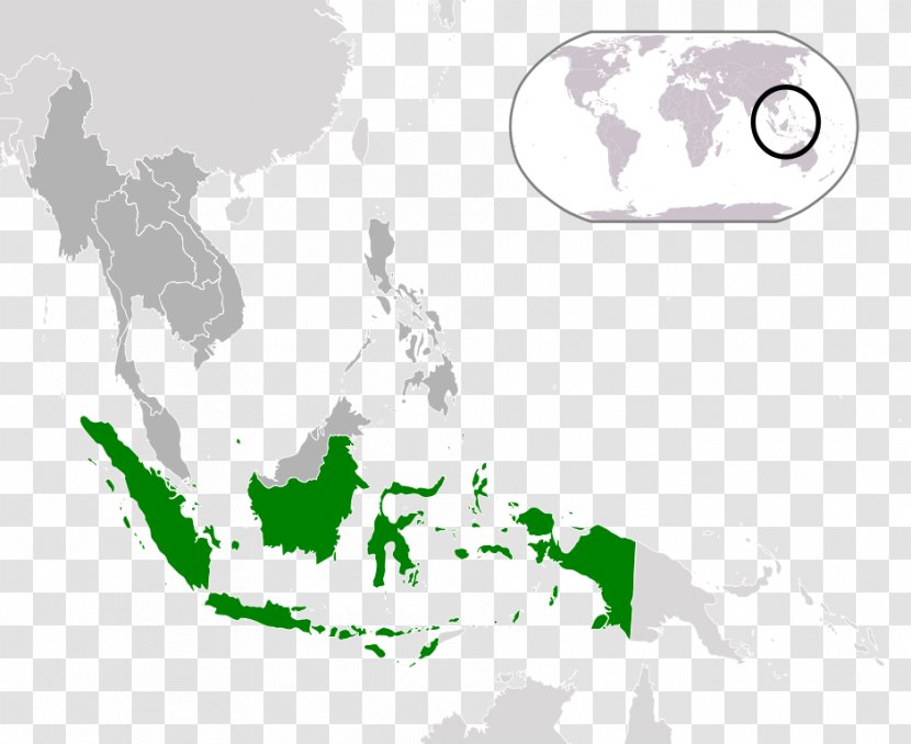 Indonesia Wikipedia World Map - Tree - ASEAN Transparent PNG