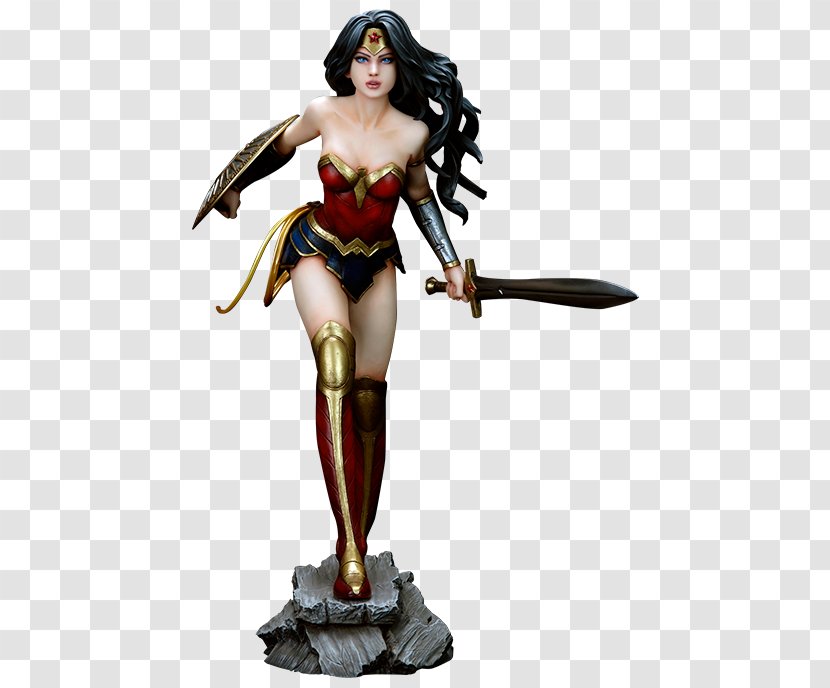 Wonder Woman Action & Toy Figures DC Comics Statue - Artist - Luis Royo Transparent PNG