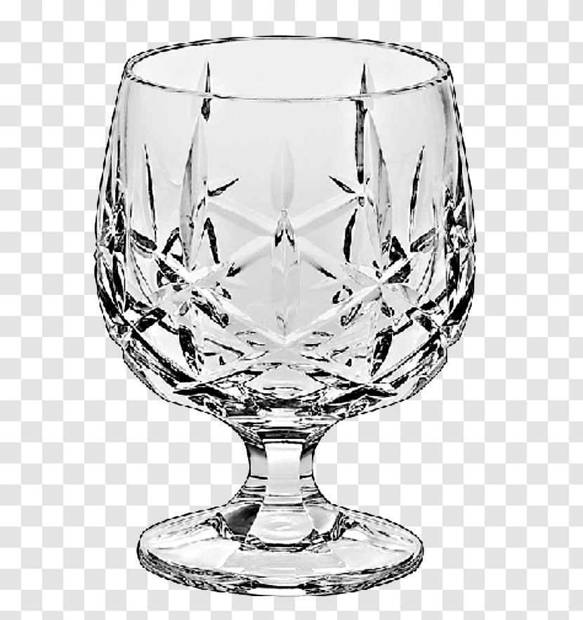 Cognac Brandy Wine Whiskey Bohemian Glass Transparent PNG