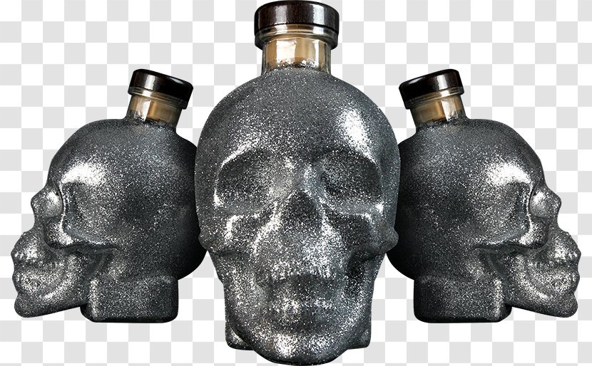 Glass Bottle Bone - Beauty Head Transparent PNG