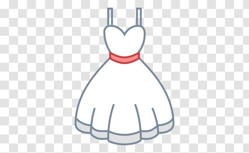 Wedding Dress White Clip Art - Vector Transparent PNG