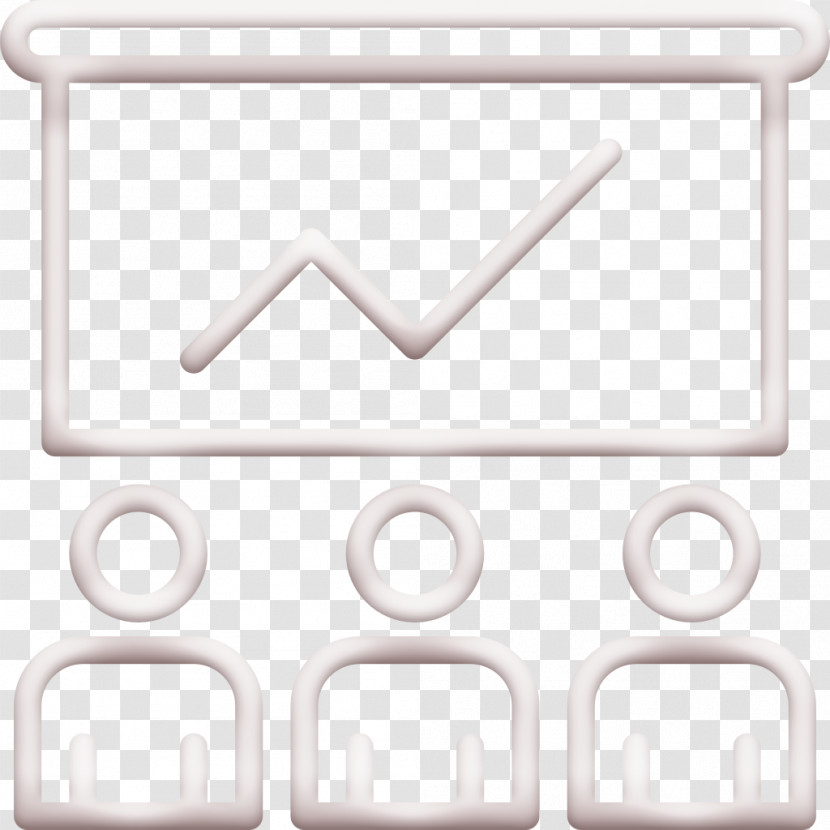 Class Icon Business And Office Icon Presentation Icon Transparent PNG