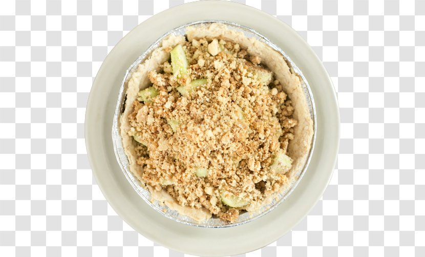 Vegetarian Cuisine Muesli Rolled Oats Crumble Cereálie - Food - Apple Pie Transparent PNG