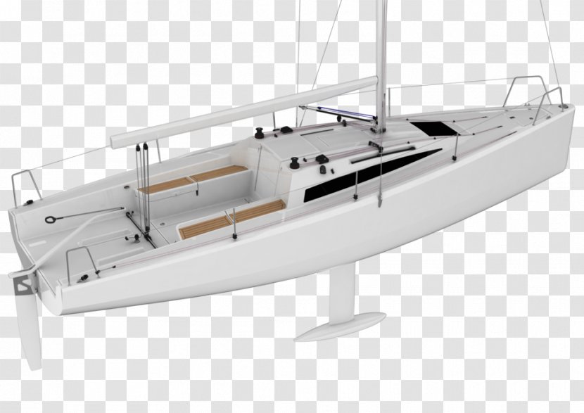 Sapphire Boat Sailing Yacht Scow - Keelboat Transparent PNG