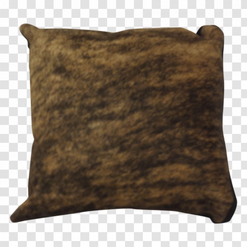 Throw Pillows Cushion Brown Fur - Textile - Pillow Transparent PNG