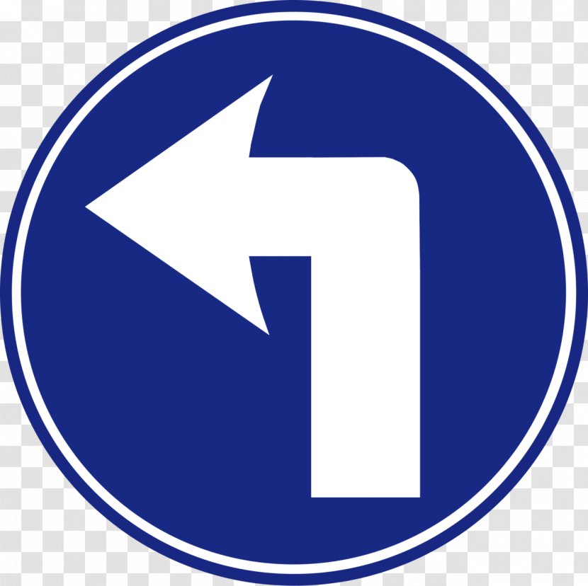 Traffic Sign Turn On Red Symbol Left Ahead Transparent PNG