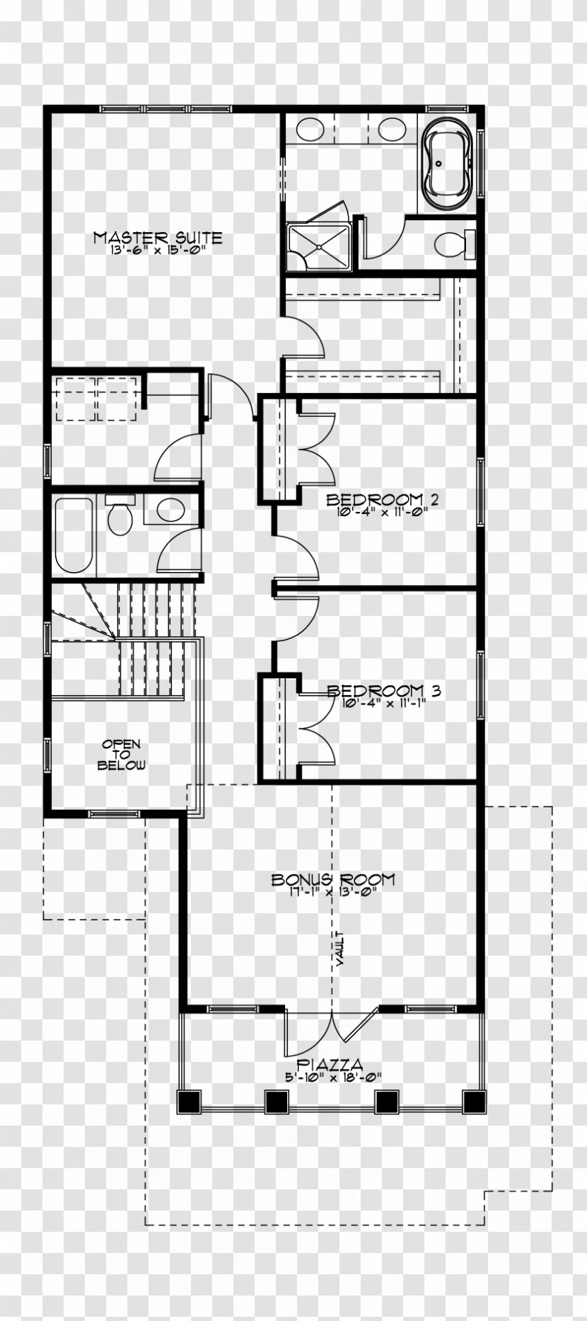 Floor Plan Furniture Technical Drawing - Rectangle - A Roommate On The Upper Transparent PNG