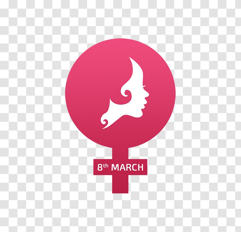 International Womens Day March 8 Woman Font - Women Sign Transparent PNG