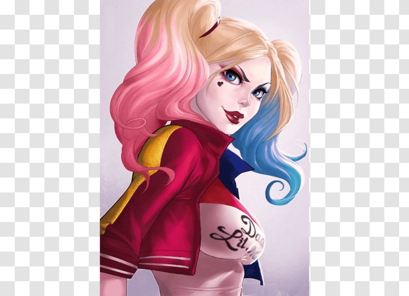Amanda Conner Batman And Harley Quinn Joker Drawing - Human Hair Color Transparent PNG