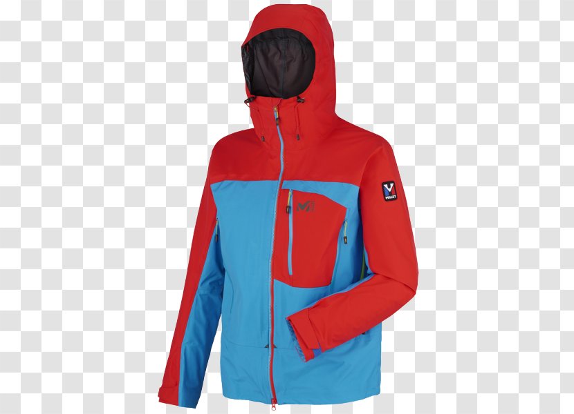 Hoodie Millet Jacket Tracksuit Clothing - Goretex Transparent PNG