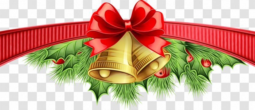 Christmas Day Clip Art Jingle Bell - Bells - Ribbon Transparent PNG