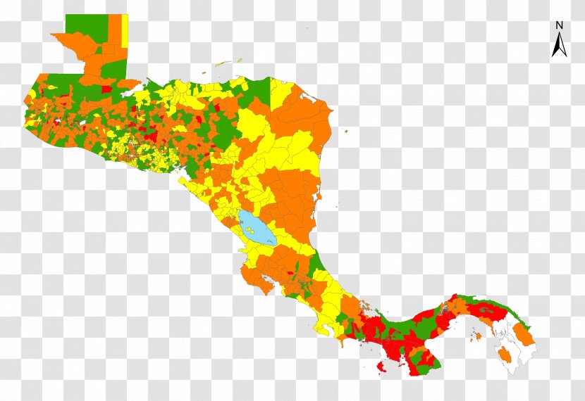 Map Honduras Guatemala Region Country - Geography Transparent PNG