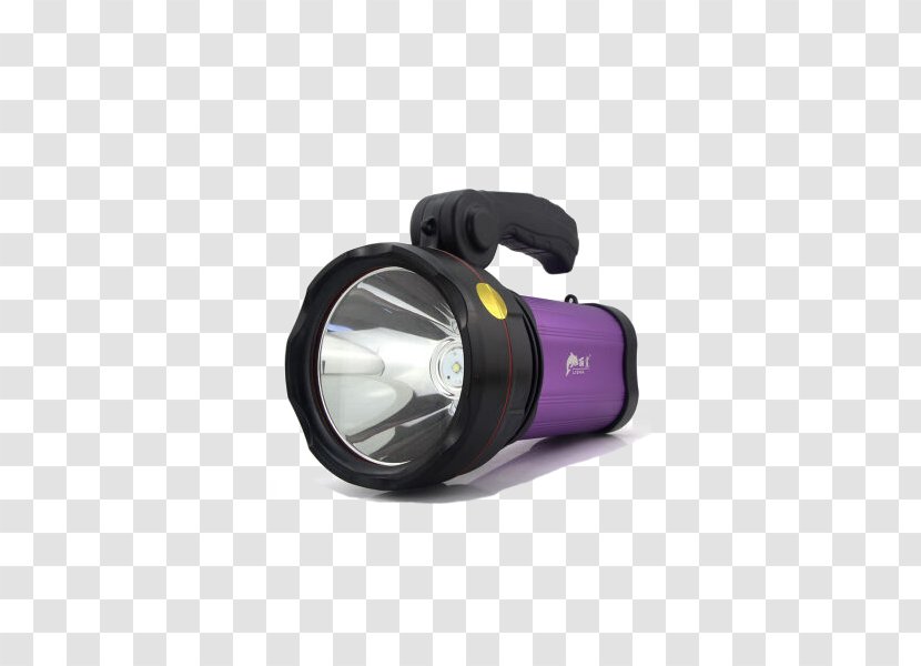 Flashlight Lighting Incandescent Light Bulb - Energy Conversion Efficiency - Lai Shark 150W Purple No Side Lights Transparent PNG