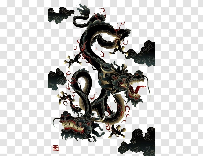 Chinese Dragon Zodiac New Year Astrology - Wood Transparent PNG