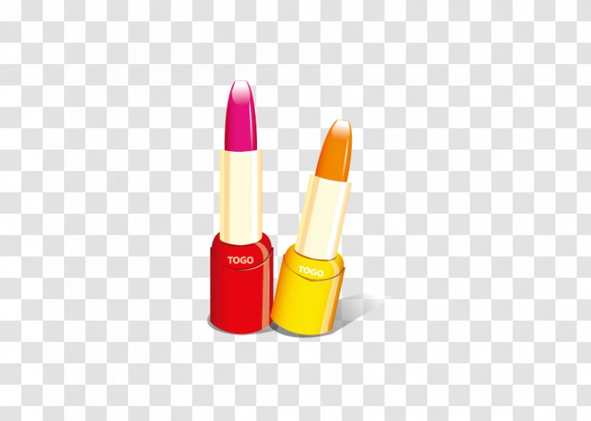 Lipstick Make-up Cosmetics Rose - Makeup - Vector Transparent PNG