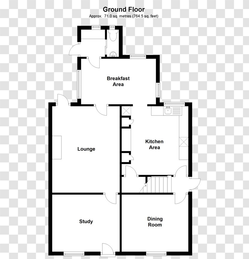 Floor Plan House Bedroom Transparent PNG