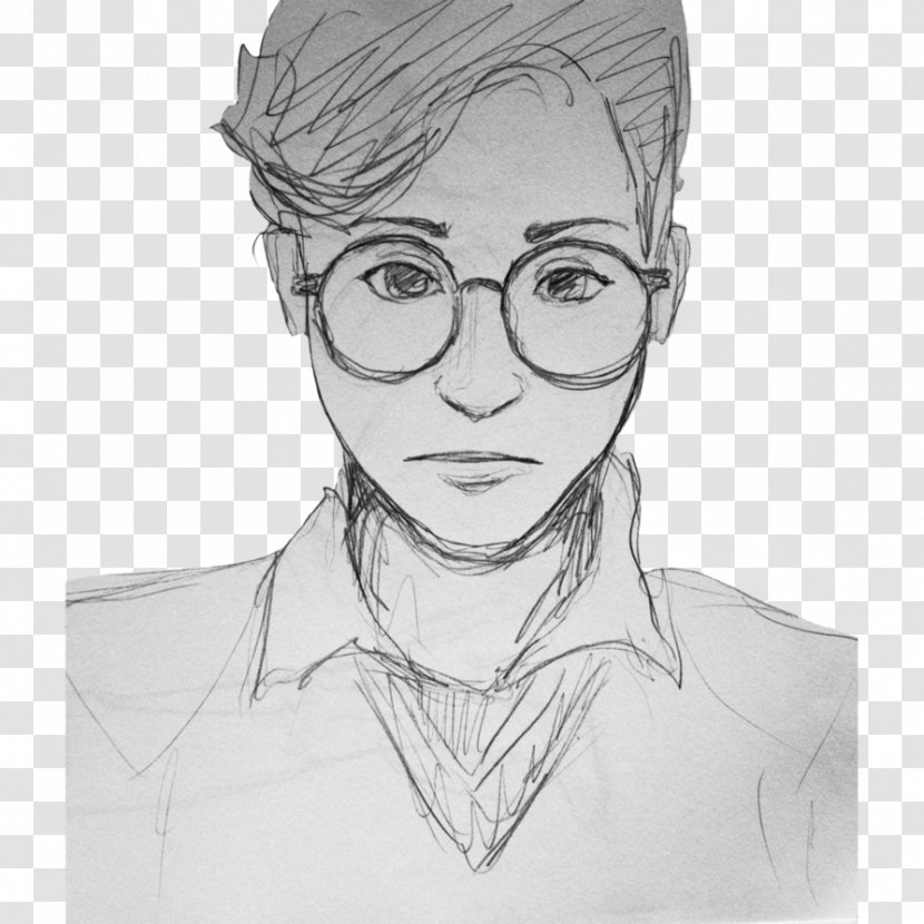 Drawing Line Art Patrick Stump Sketch - Cartoon - Tree Transparent PNG