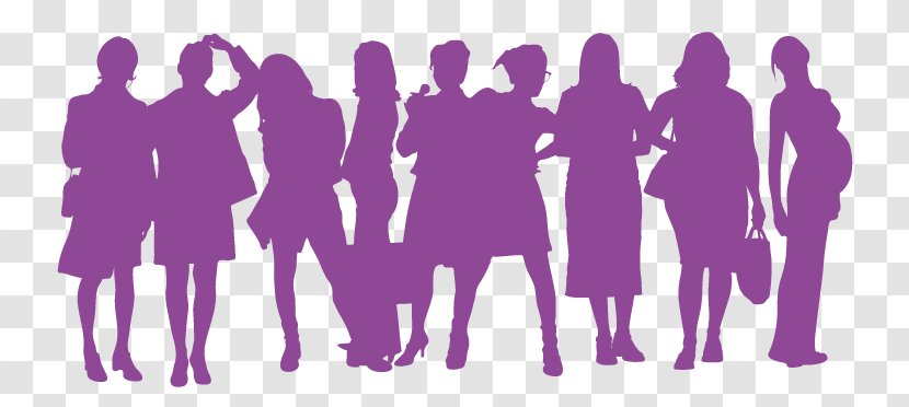 Public Relations Social Group Human Behavior Product - Violet - Dia De La Mujer Transparent PNG