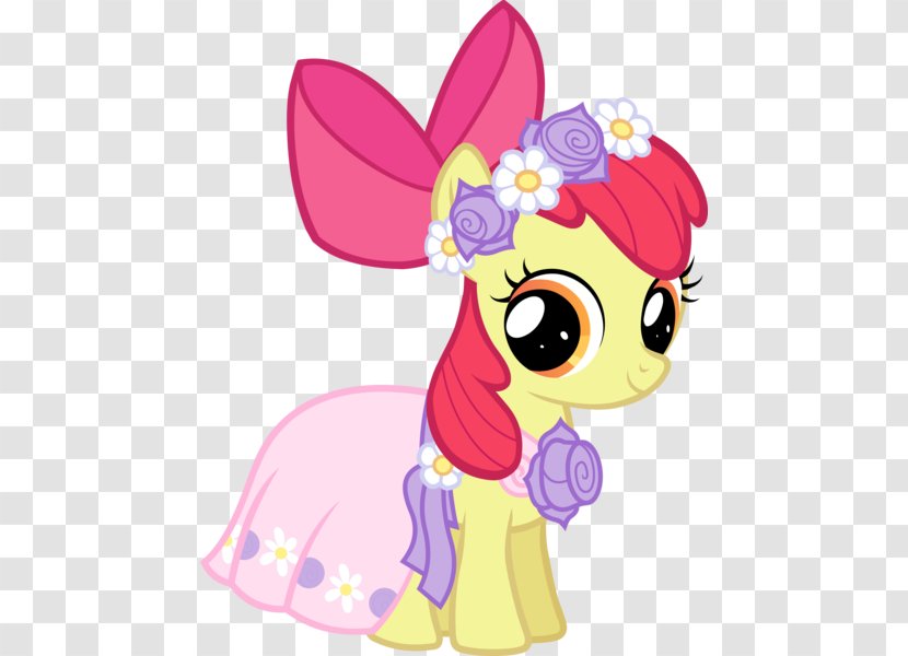 Apple Bloom Rarity Applejack Pony Pinkie Pie - Frame - Dress Transparent PNG