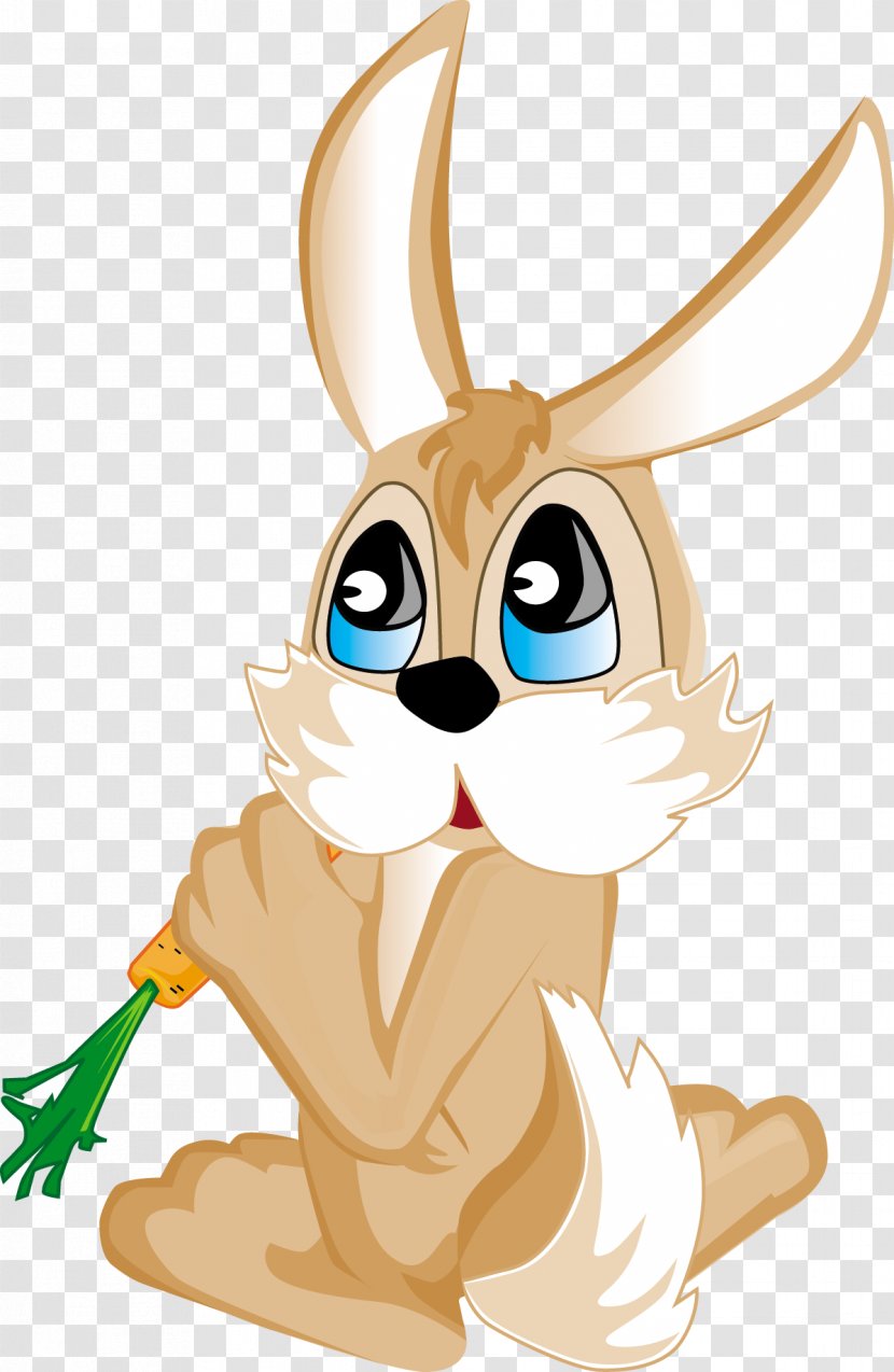 Easter Bunny Hare Rabbit Transparent PNG