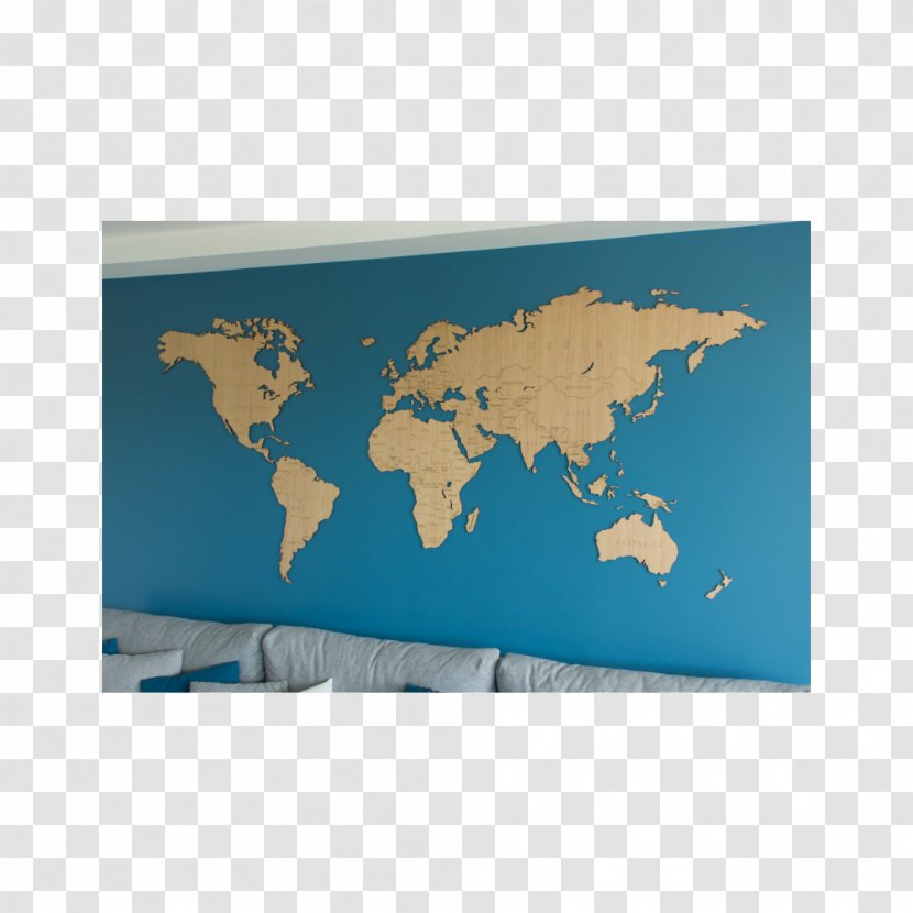 World Map Border Blank Transparent PNG