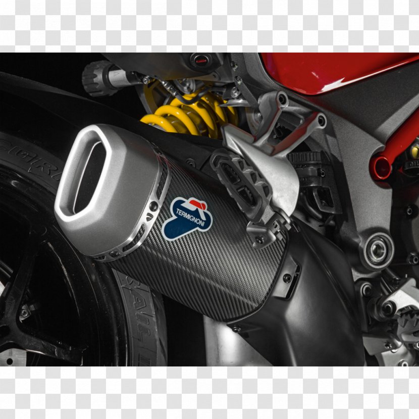 Ducati Multistrada 1200 Exhaust System Car Motorcycle - Headlamp Transparent PNG