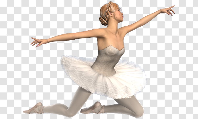 Ballet Flat Tutu Dance Figurine - Silhouette Transparent PNG