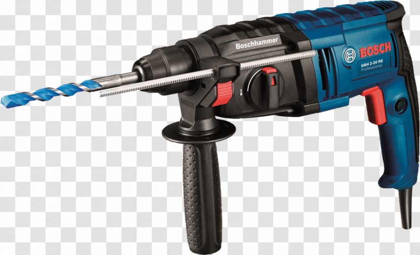Bosch Professional GBH SDS-Plus-Hammer Drill Incl. Case Augers Tool - Hardware - Hammer Transparent PNG