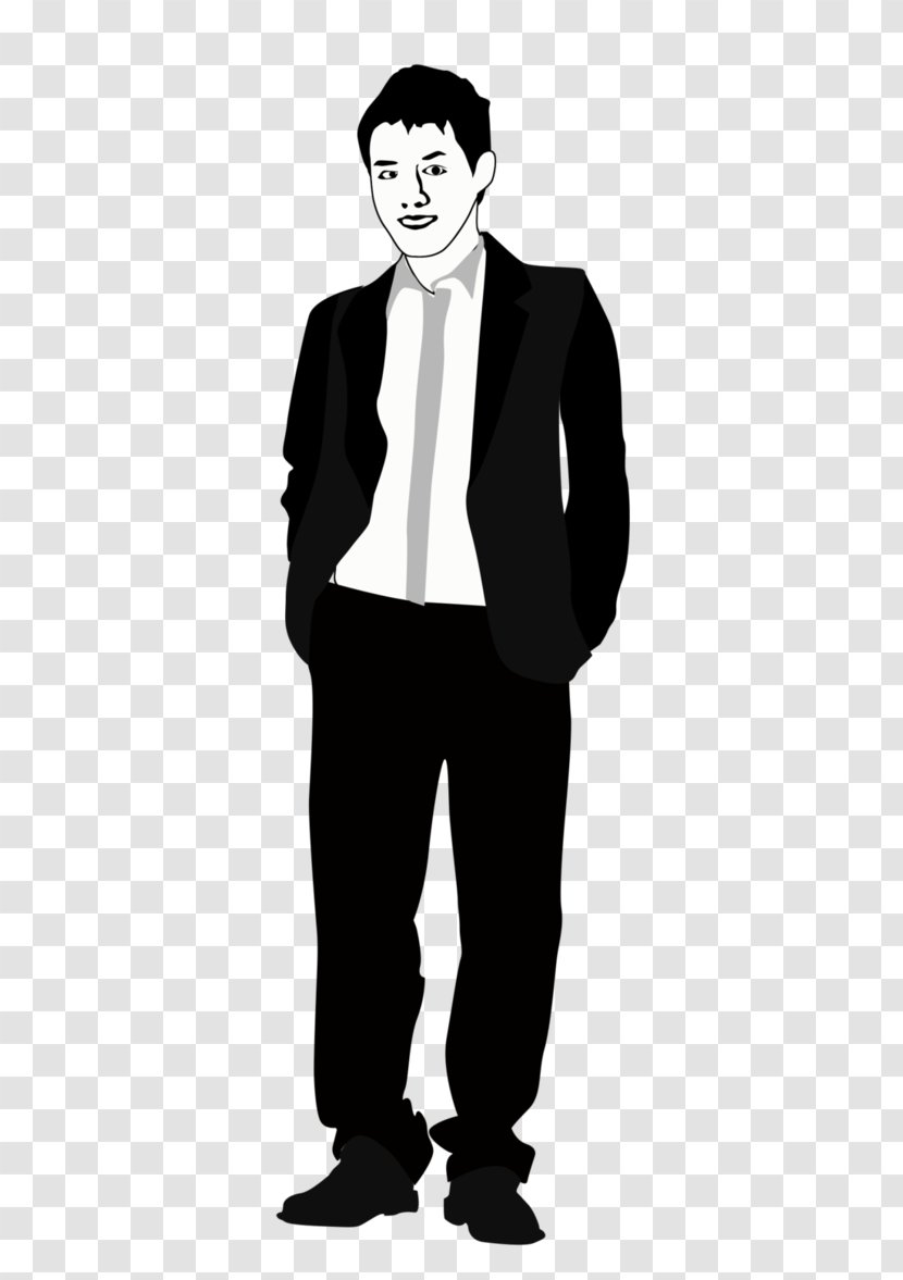 Formal Wear Suit Tuxedo Sleeve Necktie - Professional - Businessman Vector Transparent PNG