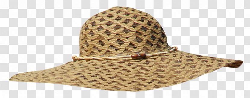 Straw Hat Cap Pith Helmet - Creative Brown Transparent PNG