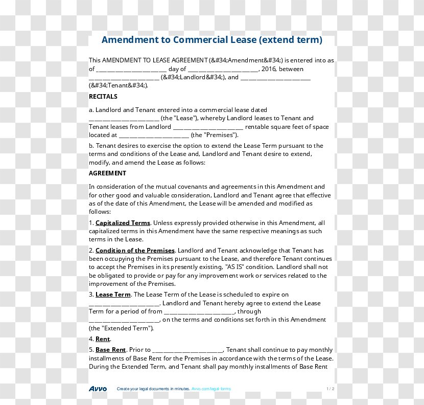 Résumé Lease Addendum Letter Real Estate - Renting - Commerical Use Transparent PNG