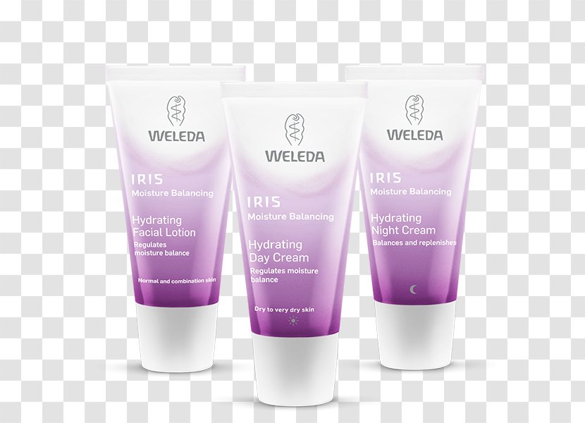 Lotion Weleda Cosmetics Skin Purple - Cream - Facial Treatment Transparent PNG
