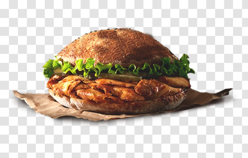Doner Kebab Salmon Burger Breakfast Sandwich Cheeseburger Hamburger - American Food - Meat Transparent PNG