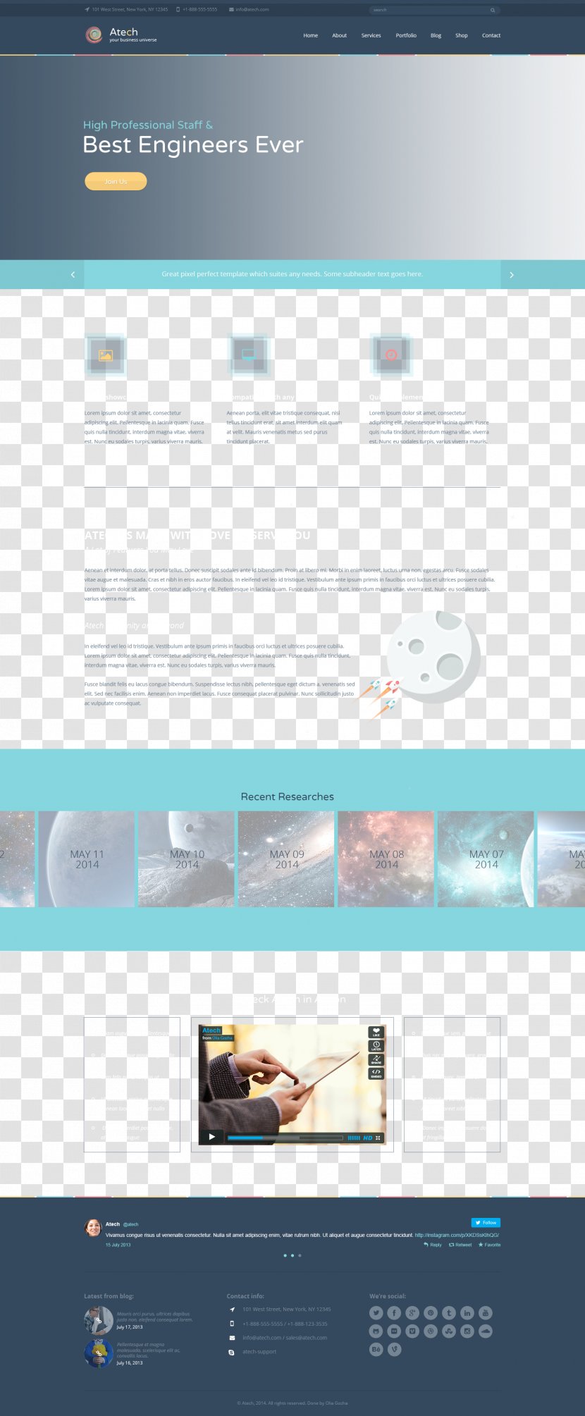 Web Template Design Website - Software - Business Technology UI Theme Transparent PNG