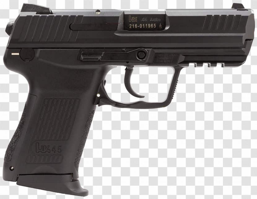 Heckler & Koch HK45 USP .45 ACP Automatic Colt Pistol - Hk45 - Handgun Transparent PNG