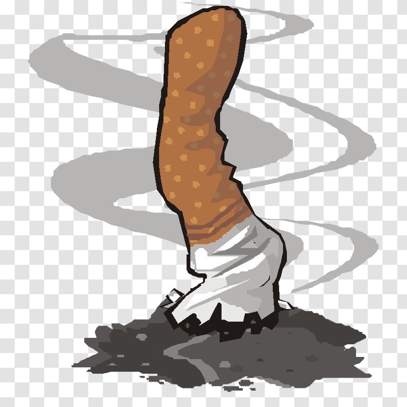 Cigarette Tobacco Smoking Hohai University Combustion - Heart - Twisted Burning Butts Transparent PNG