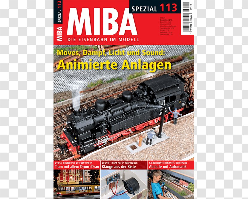 Train Locomotive MIBA Magazine Rolling Stock Transparent PNG