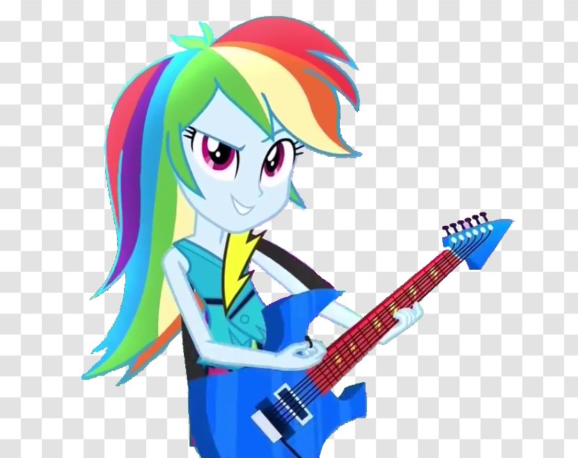 Rainbow Dash My Little Pony: Equestria Girls - Cartoon Transparent PNG